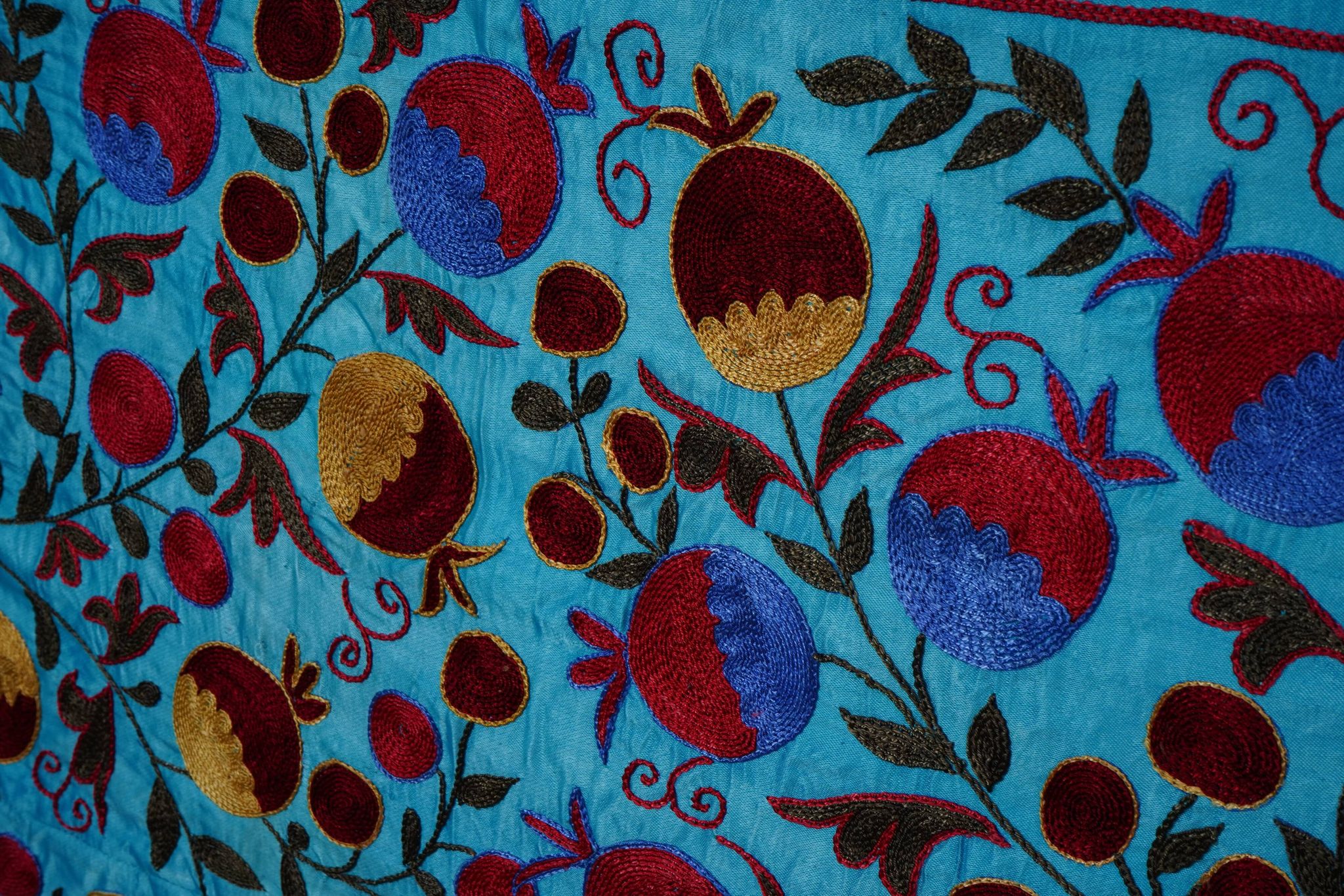 Tapis turc vintage noué à la main