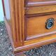 Louis xvi style chest of drawers in cherry wood 3 drawers