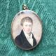 Miniature signed A. Delatour