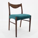 1960s Arne Wahl Iversen Set of Four Dining Chairs for Glyngøre Stolefabrik, Denmark