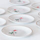 6 old dessert plates KG Lunéville "Antibes"