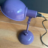 Purple desk lamp