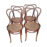 Series 4 chairs cannes bistro by Jacob and Josef KOHN No.55