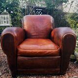 pair of club armchairs