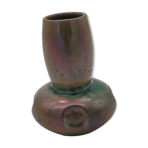 Vase en grès flammé