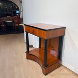 Biedermeier Console Table in Cherry Veneer, 1820