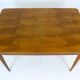 Table à manger à rallonge en noyer de Mier, années 1950