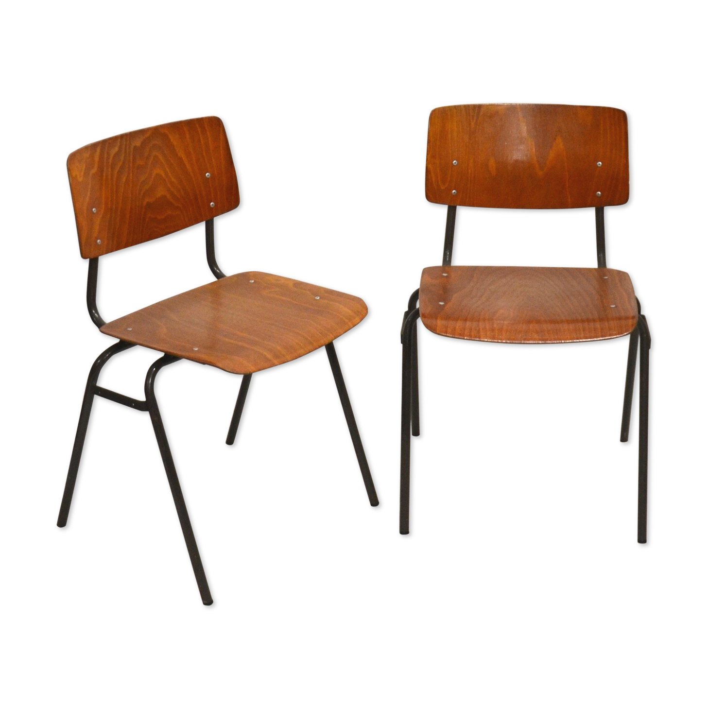 Paire de chaises hollandaises