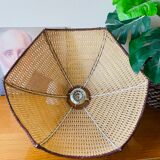 Large Vintage Rotin hanging