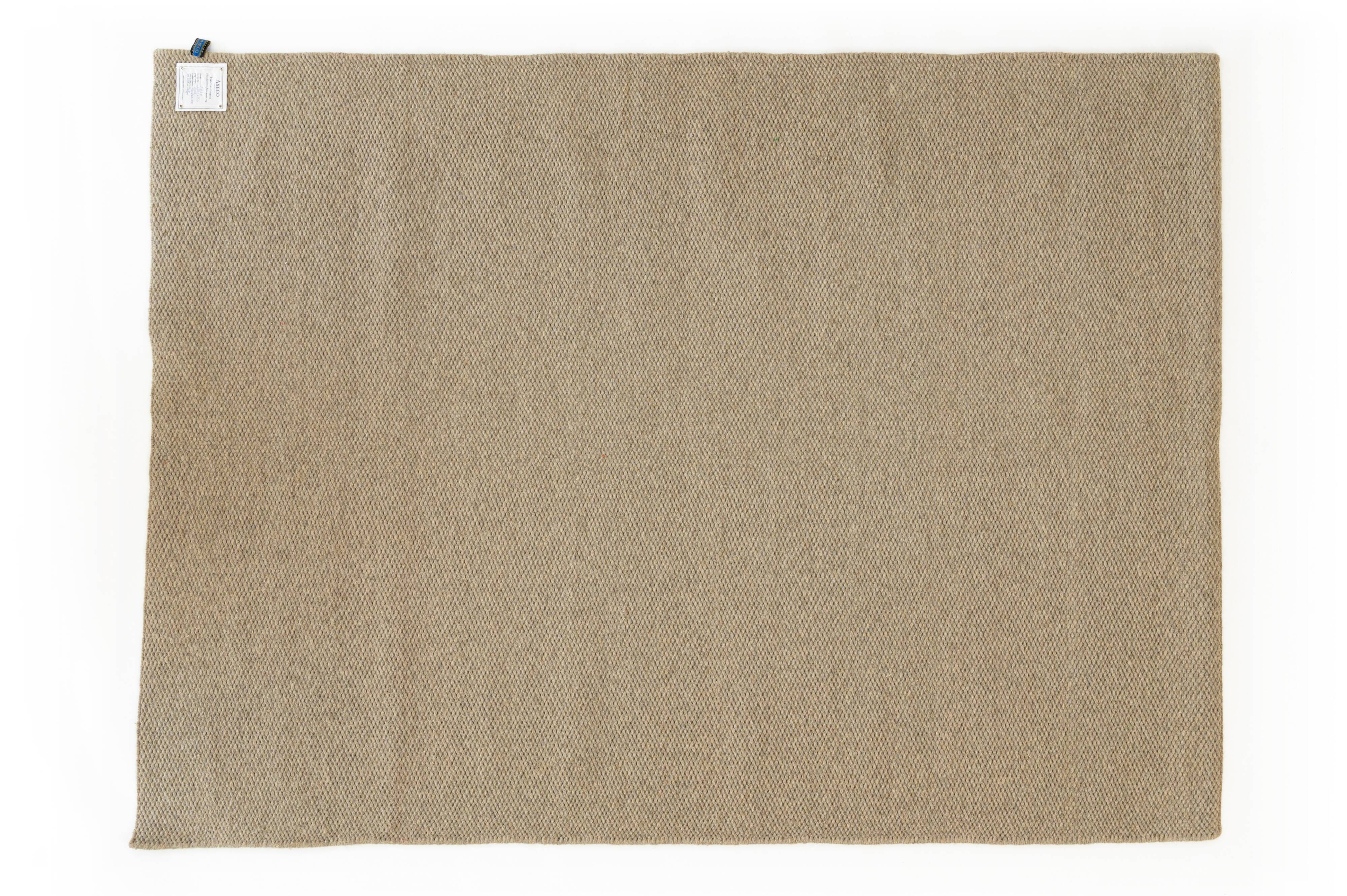 NOS Scandinavian flat weave rug by Axeco Svenska AB. 237 x 174 cm = 93 x 69 in.