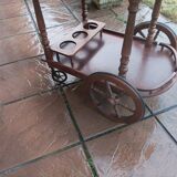 Rolling bar table