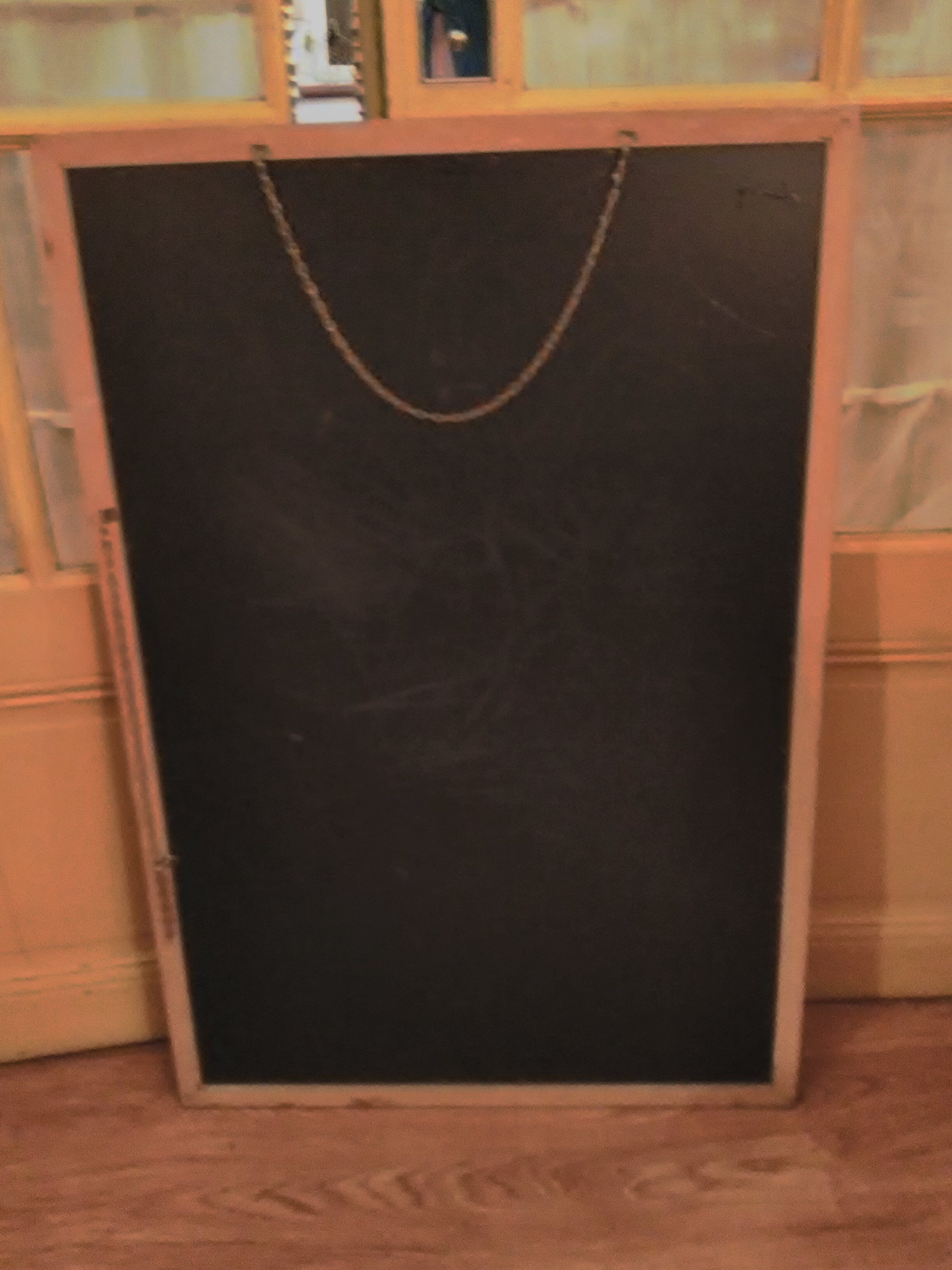 Blackboard wall