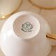 Set of 4 beige cups Villeroy and Boch, vintage