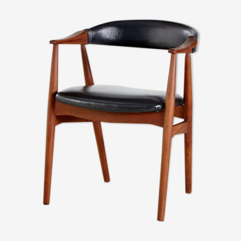 Model chair 213 in teak by Th. Harlev for Farstrup M-bler 60s