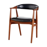 Model chair 213 in teak by Th. Harlev for Farstrup M-bler 60s