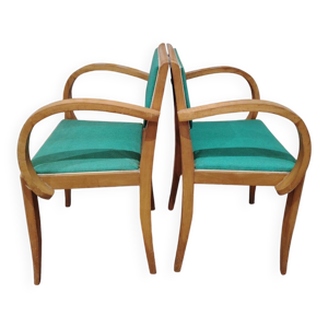 Paire de fauteuils bridge