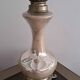 Vintage oil lamp. Year 1900.