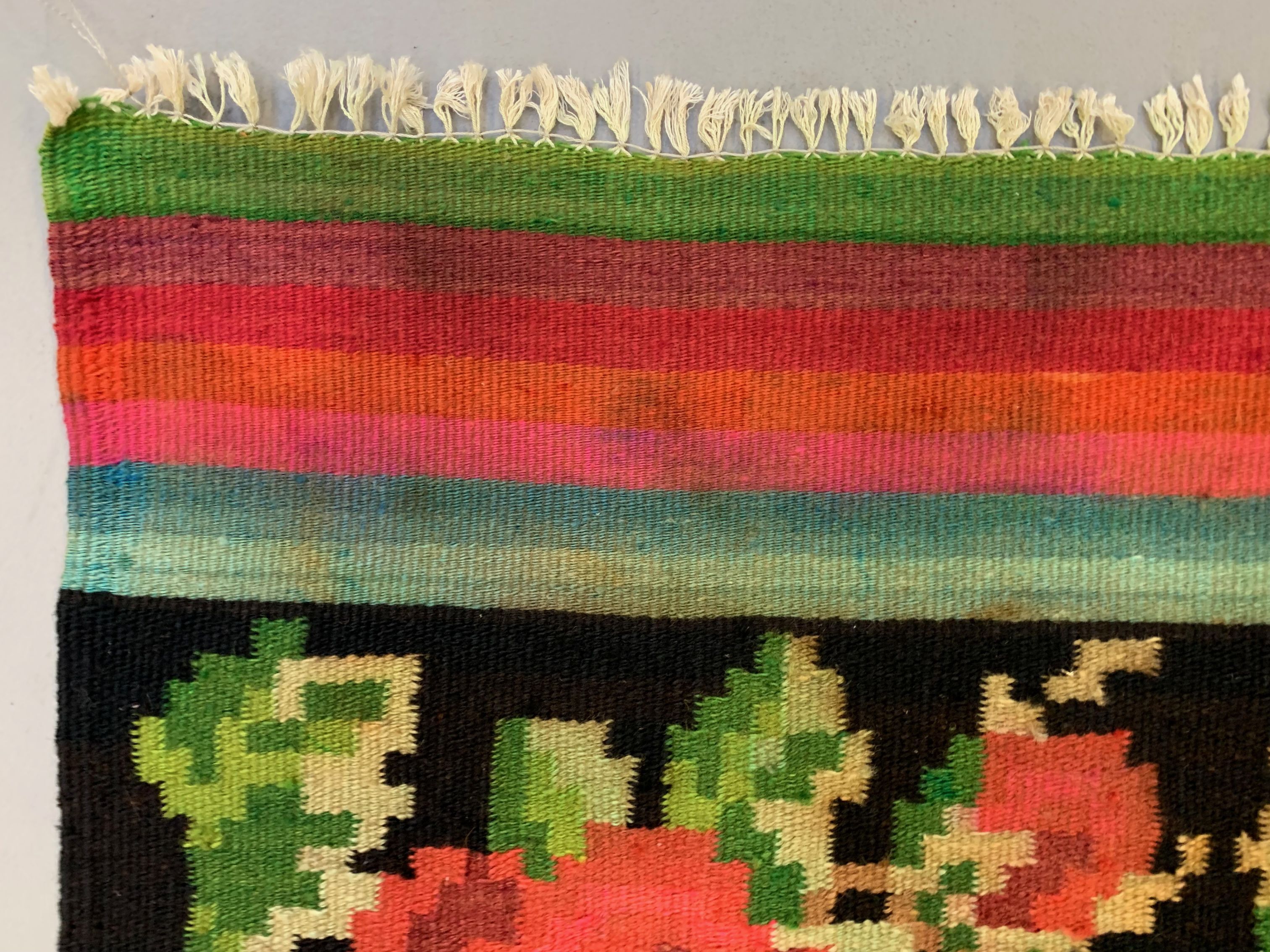 Medium Vintage Turkish Kilim Rug 161x91 cm Wool Kelim