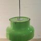 Kelly green Bumling pendant lamp by Anders Pehrson for Ateljé Lyktan, 1970s