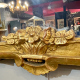 Miroir en bois doré, XIXe siècle