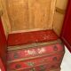 Trumeau with chest of drawers from the mid-20th century in chinoiserie style.
