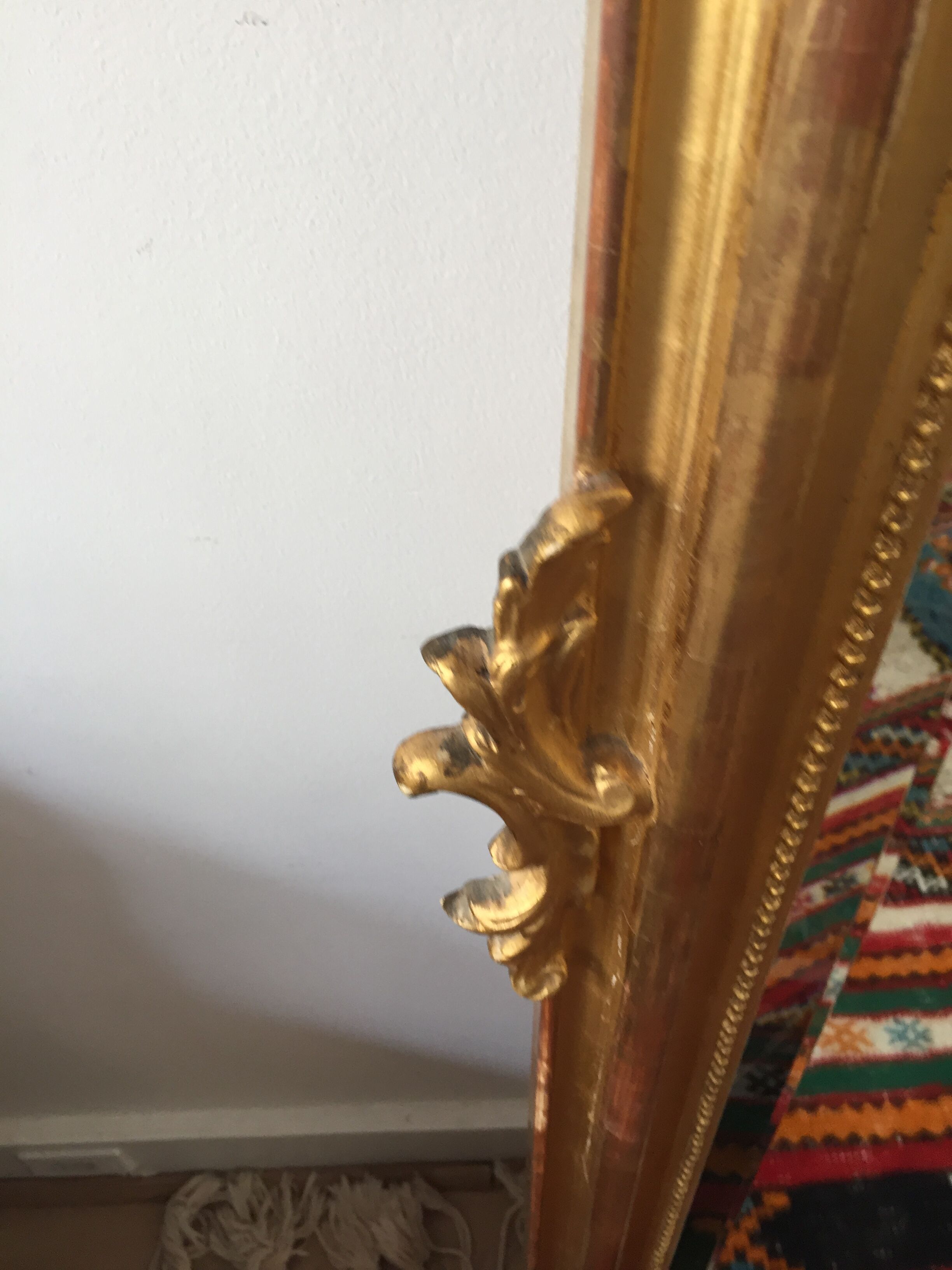 Mirror style Louis XV 89x143cm