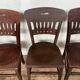 Series of 4 vintage Luterma bistro chairs 1920-1930