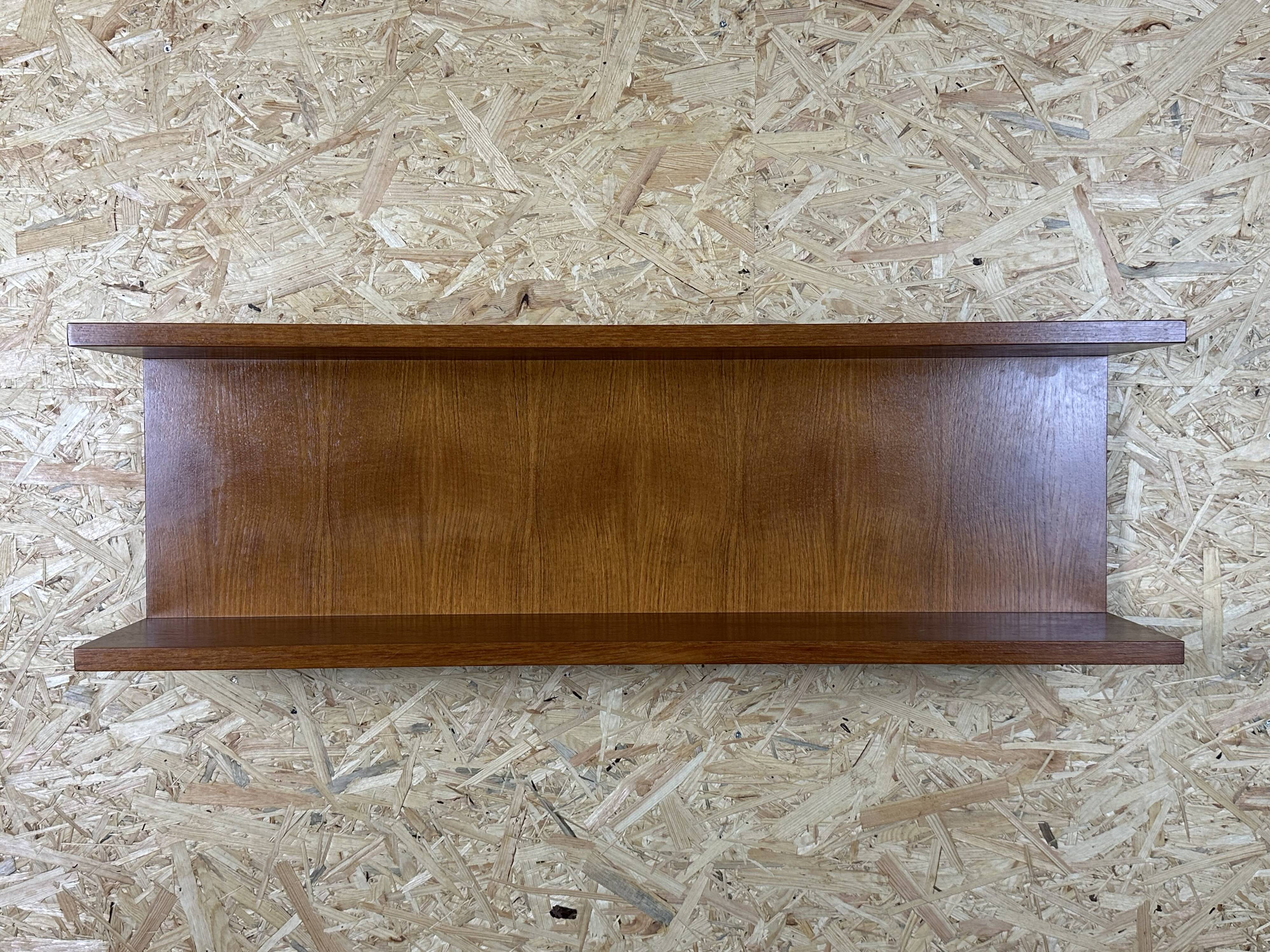 1960s/70s Teak Shelf, Teak Wall Shelf, Danish Design, Denmark
