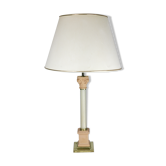 Lampe à poser Tommaso Barbi verre de Murano laiton céramique