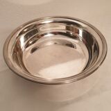 Salad bowl, ancient vegetable in silver metal