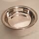 Salad bowl, ancient vegetable in silver metal