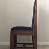 Set of 4 Art Deco Haagse School Dining Chair Frits Spanjaard 1930s