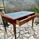 Flat desk in solid mahogany from the 19th century.