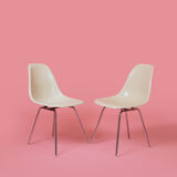 4 Herman Miller DSX chairs by Charles & Ray Eames 1970