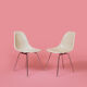 4 Herman Miller DSX chairs by Charles & Ray Eames 1970