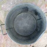 Old zinc basin