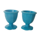 2 opaline fair egg cups