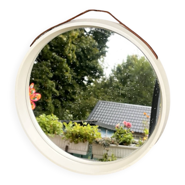 Miroir rond, miroir suspendu, Reflections par Thermotex, Danemark, 1970