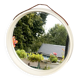 Miroir rond, miroir suspendu, Reflections par Thermotex, Danemark, 1970