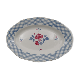 Ravine in earthenware of Sarreguemines Digoin model Bastia 1940