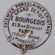Flat plate iron earth Hawthorn & lace Grand dépôt Émile Bourgeois