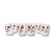Flowery liqueur glasses – Reims France