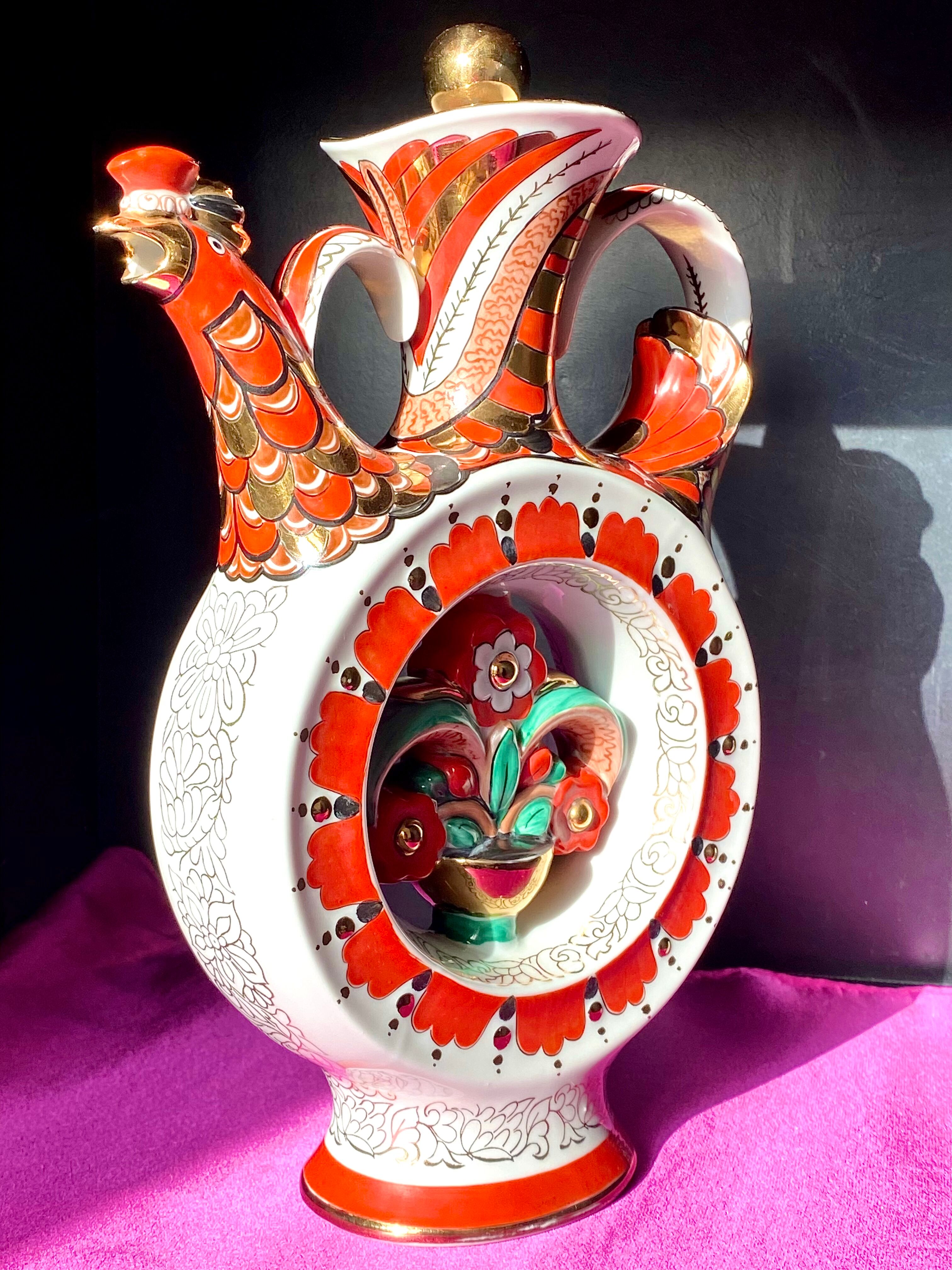 Bouteille Lomonosov Imperial Porcelain Factory pour Vodka