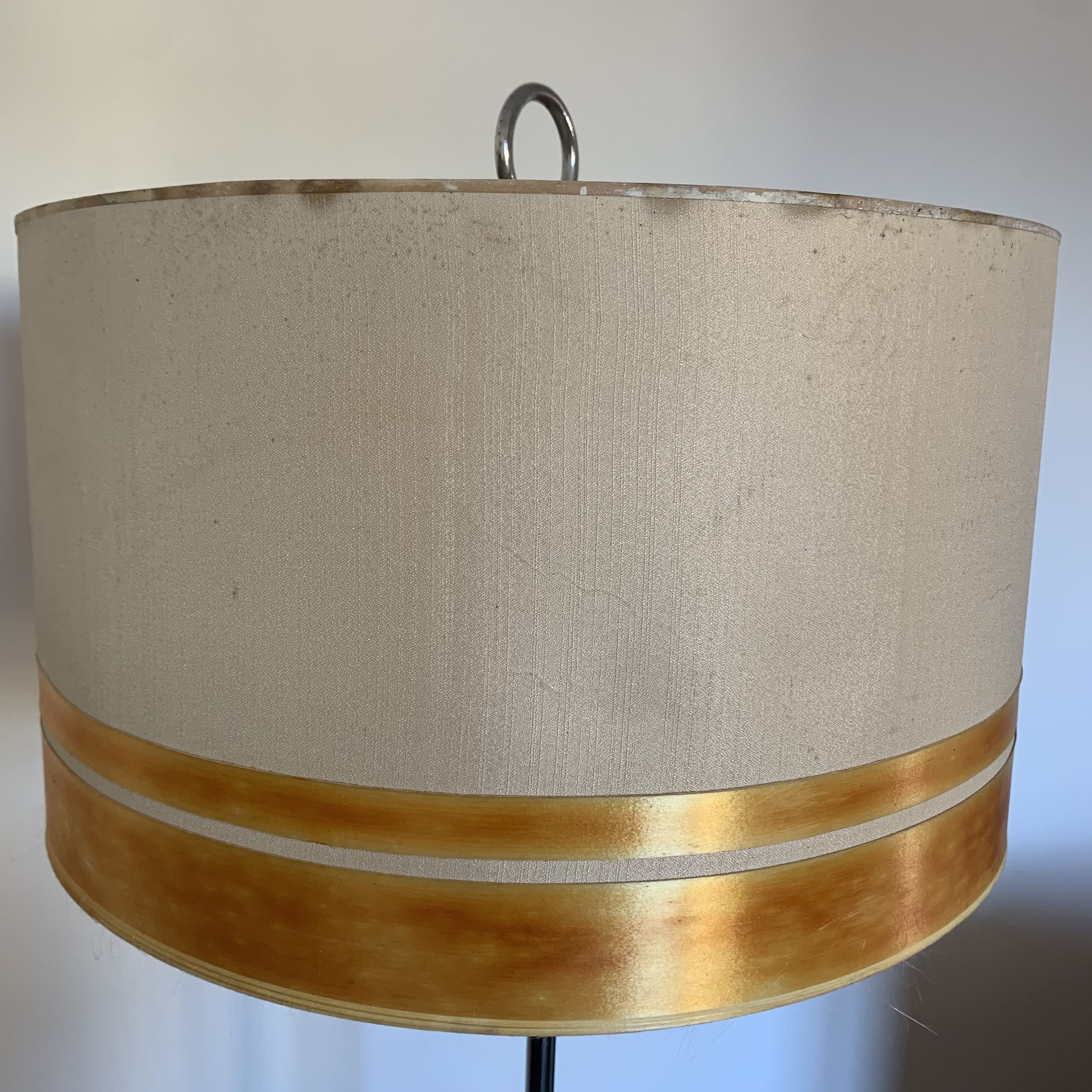 Vintage chrome floor lamp