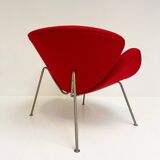 Reupholstered Orange Slice armchair by Pierre Paulin for Artifort, 1960s