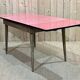Formica and wood dining table from the 1960s
