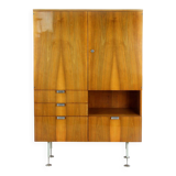 Armoire en frêne et noyer du milieu du siècle de Jitona, années 1960