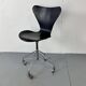 Vintage early 3117 swivel desk chair by Arne Jacobsen for Fritz Hansen, 1955
