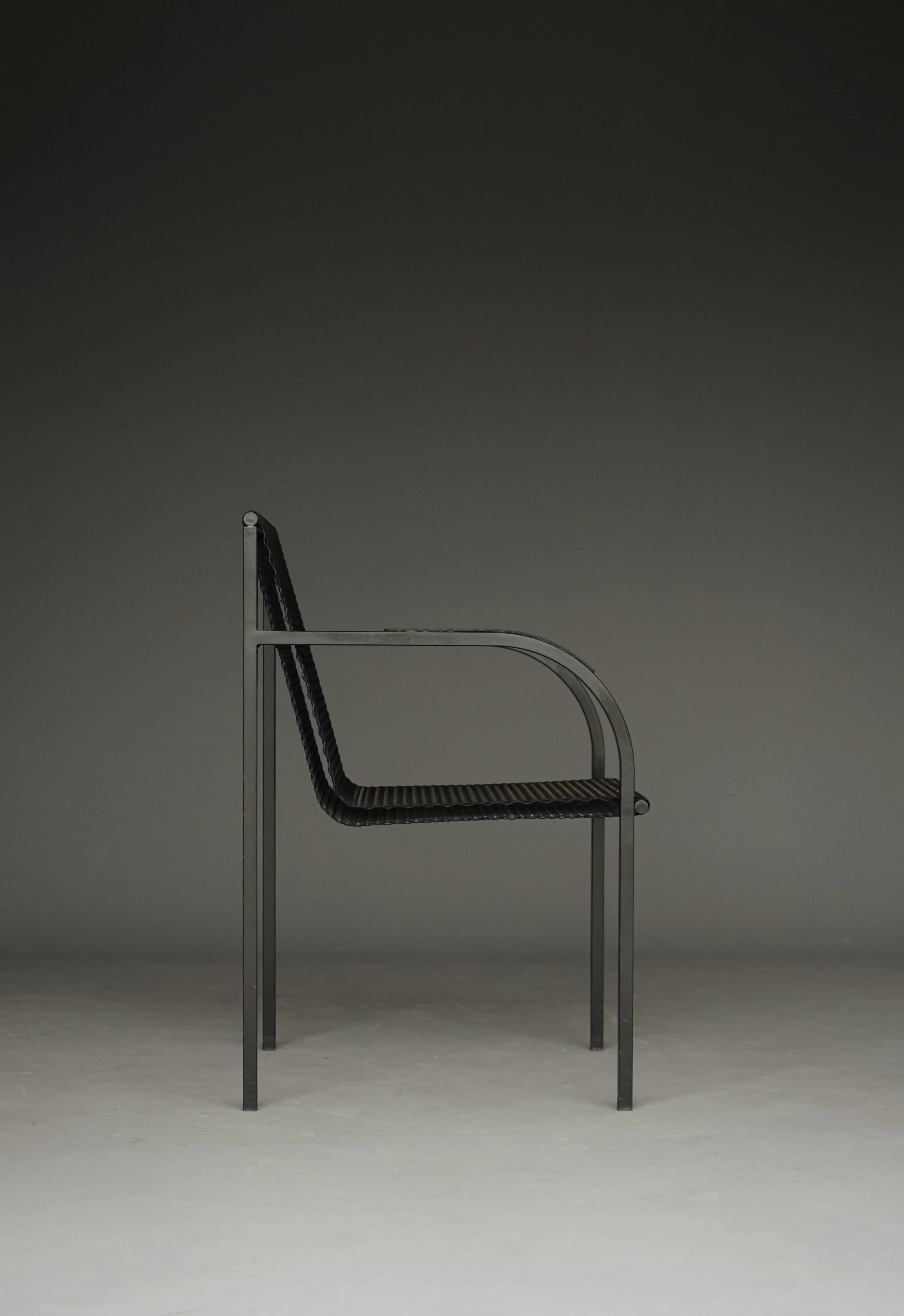 Model R401 Chairs by Shiro Kuramata for Pastoe. Set of 2
