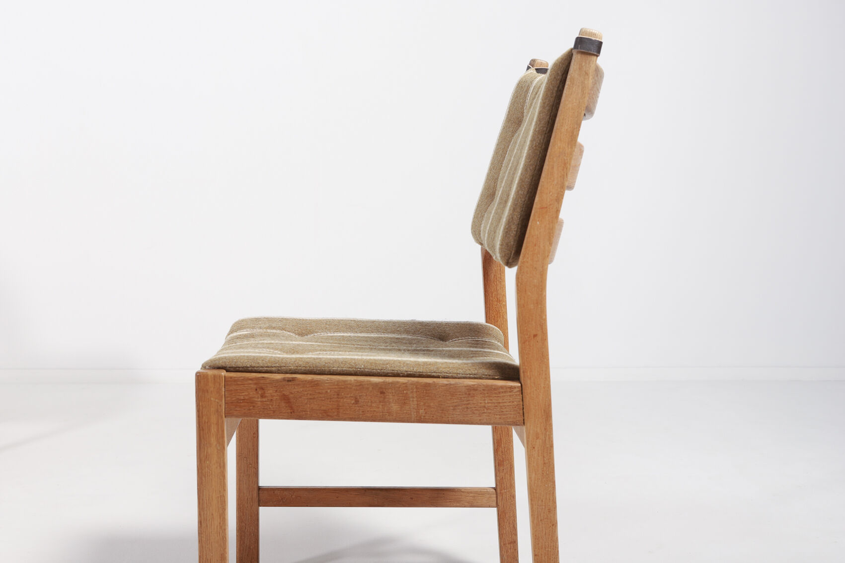 Bench in 3 elements and pair of chairs by Kurt Østervig for KP Møbler Denmark 1960